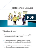 Reference Groups 1