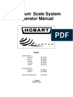 Hobart Quantum Scale Manual