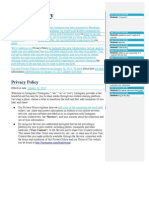 2013-01 Instagram Privacy Policy Revision - Comparison