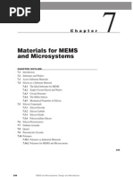 Materials for MEMS
 
and Microsystems
