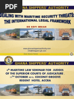 Ghana Shippers' Authority Maritime Law Seminar on Terrorism and Piracy