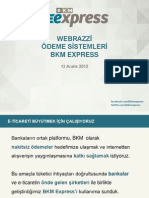 BKM Express Webrazzi Ödeme Sistemleri 12 Sunumu