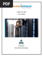 LAB Inter VLAN Routing - Router on Stick