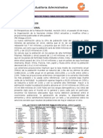 Análisis demográfico de Puno: Población, natalidad y mortalidad a nivel internacional, nacional, regional y local