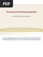 Denavit - Hartenberg Algorithm  