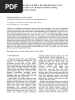 Download Pengaruh Posisi Buku dan Arah Beban Terhadap Kekuatan Lentur Bambu Ater Gigantochloa Atter Kurz dan Bambu Andong              Gigantochloa Verticillata Munro by Ananto Nugroho SN117597283 doc pdf
