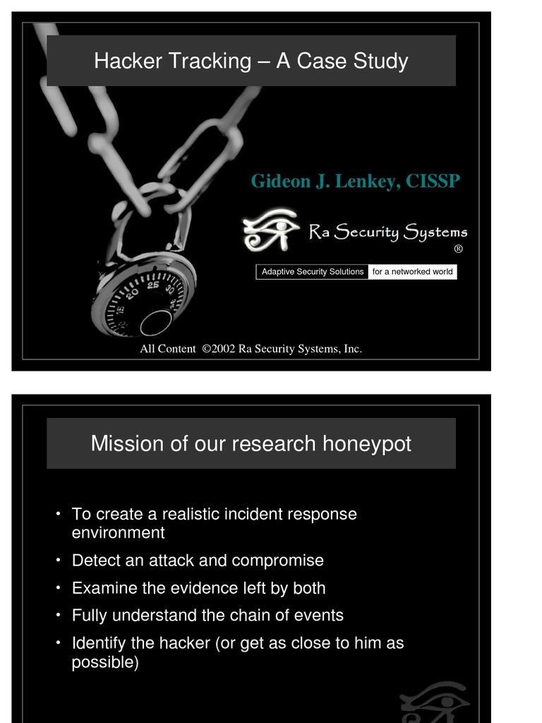 HackerTracking_CaseStudy Online Safety & Privacy Cyberwarfare