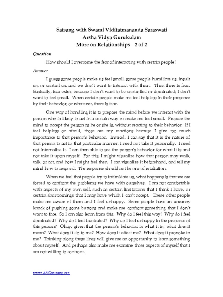 How To Handle Emotions Behavior Self