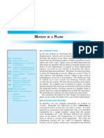 Motion in A Plane PDF