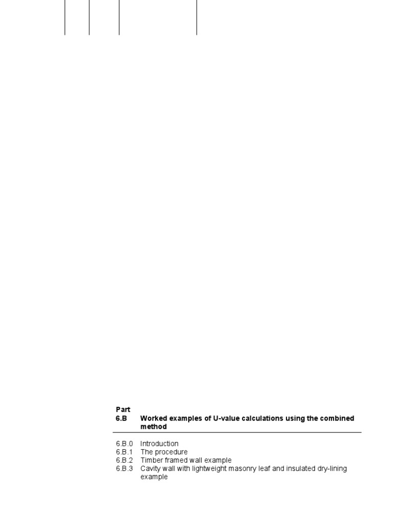 Timber Frame U-Value Calculation Guide | PDF | Building Insulation ...