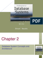 Database System Concepts and Architecture