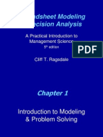 Spreadsheet Modeling