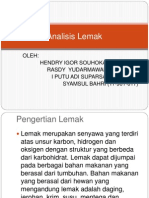 Presentasi Analisis Lemak