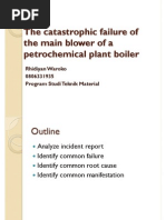 Presentation - Failure of a Blower Fan at a Petrochemical.