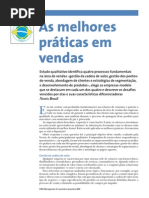 as melhores práticas de vendas