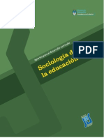 Sociologia de La Educacion