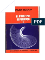 Bloch - El Principio Esperanza 