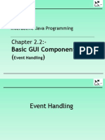 Chapter 2.2 Basic GUI Components