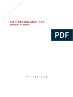 Donald Winnicott - La Defensa Maniaca PDF