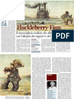 Pietro Citati Su Huckleberry Finn - Corriere Della Sera 22.12.2012
