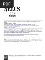 Decoding Essentialism-- Cultural Authenticity and the Black Bourgeoisie in Nella Larsen's Passing.