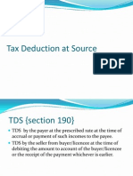 Tax Deduction at Source Presentation 22