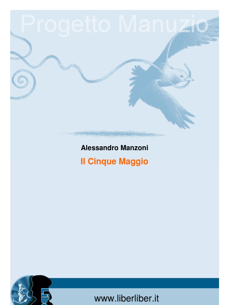 Il Cinque Maggio PDF