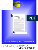 Aviation Clause Blue Book