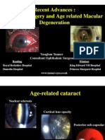 Cataract Surgery and Age Related Macular Degeneration, Recent Advances, GP and Optometist Update 2010