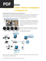 Comparativo  entre câmeras analógicas e Digitais