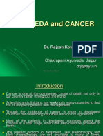 Cancer and Ayurveda