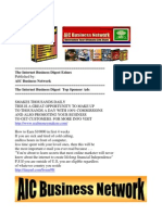 The Internet Business Digest Ezines AIC Business Network The Internet Business Digest Top Sponsor Ads