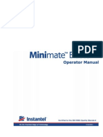 Minimate Blaster Operator Manual