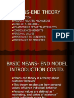 Means-End Theory