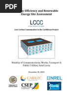LCCC, Energy Efficiency and Renewable Energy Site. Ministry of Communication, Works, Transport and Public Utilities, St. Lucia, 12-2010