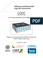 LCCC, Energy Efficiency and Renewable Energy Site. Ministry of Communication, Works, Transport and Public Utilities, St. Lucia, 12-2010