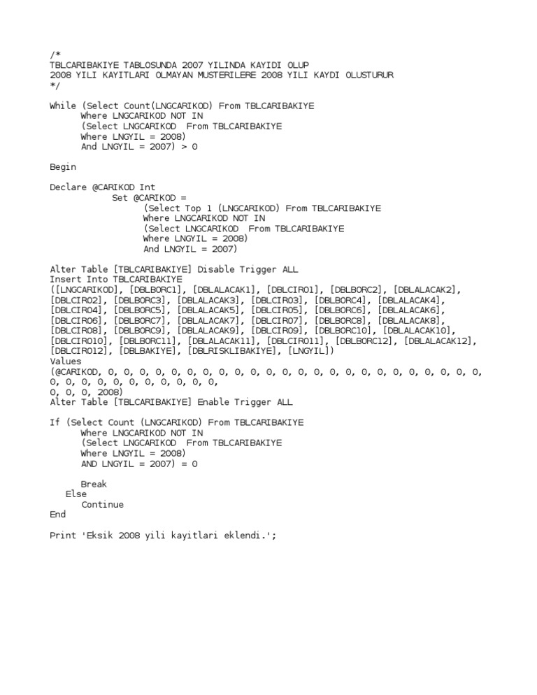 Rollback | PDF