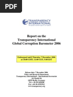 Global Corruption Barometer 2006 Report[1]