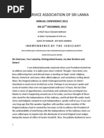 Judicial Service Association of Sri Lanka