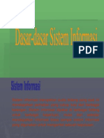 Dasar-Dasar Sistem Informasi