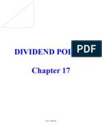 Dividend Policy