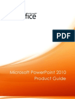 Microsoft PowerPoint 2010 Product Guide