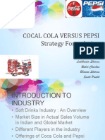 Cocal Cola Versus Pepsi Strategy Formulation