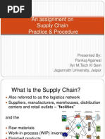 An Assignment On Supply Chain Practice & Procedure