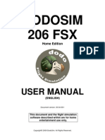 DodoSim 206 FSX User Manual