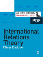International Relations Theory By Oliver Daddow
