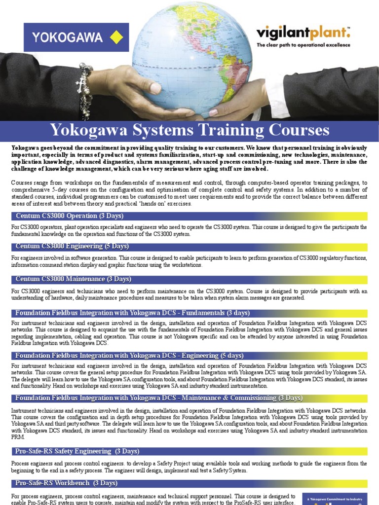 ENGINEERING TRAINING MANUAL YOKOGAWA CENTUM CS 3000 visual data 7