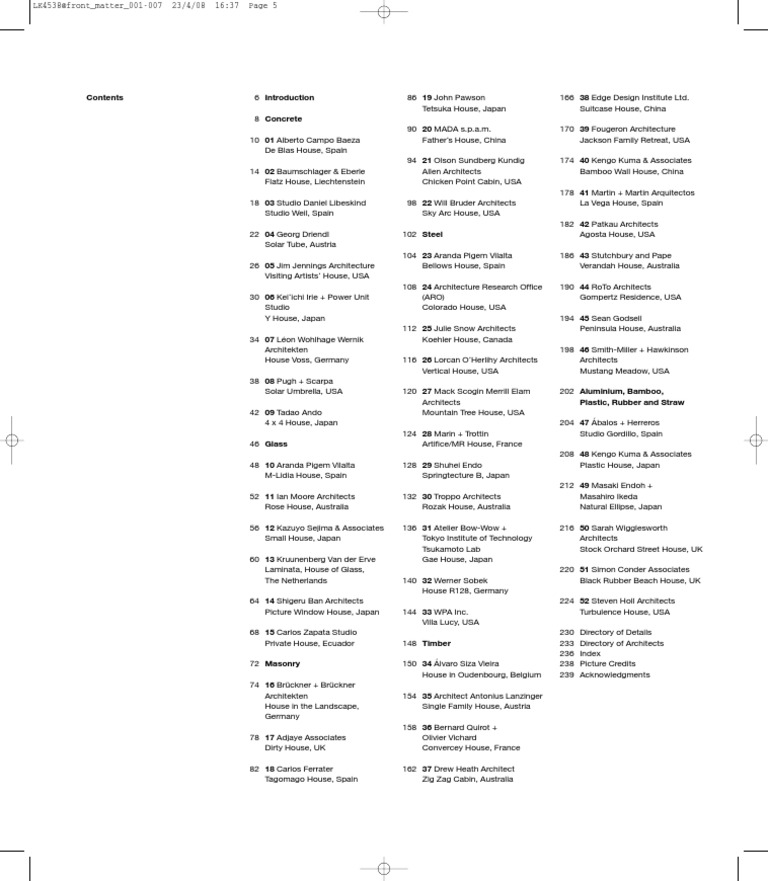 DETAIL IN CONTEMPORARY RESIDENTIAL ARCHITECTURE PDF visual data 2