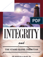 Integrity & the Stand Alone Christian