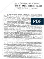 Eleições para a Assembleia da República - Candidatura Independente do GENERAL HUMBERTO DELGADO